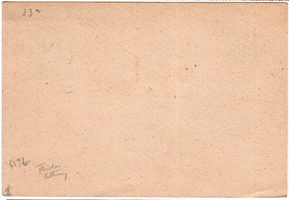 Romania 1894 Carte postala Spic de grau 5 B verde