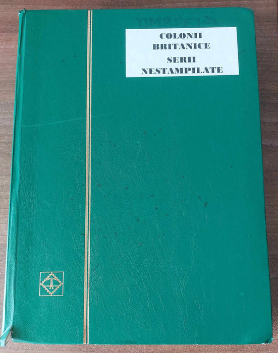 Clasor cu serii complete, foste si actuale colonii britanice (3 serii sunt incomplete, avand cate o valoare lipsa) Cota de catalog mai mare de 3400$