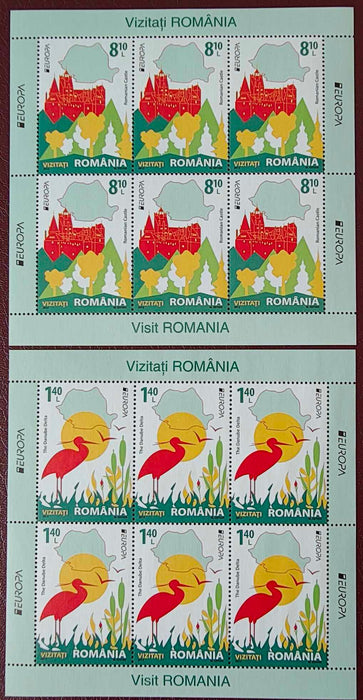 Romania 2012 EUROPA minicoala de 6 timbre (LP 74,10lei)