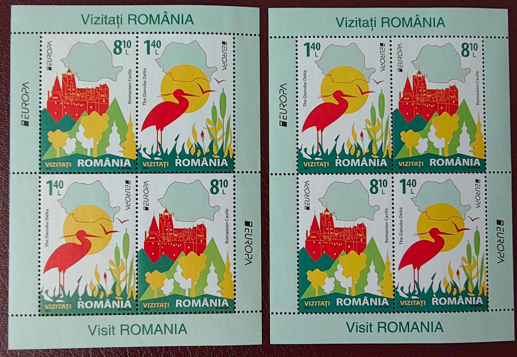 Romania 2012 EUROPA pereche de blocuri (LP 45,60lei)