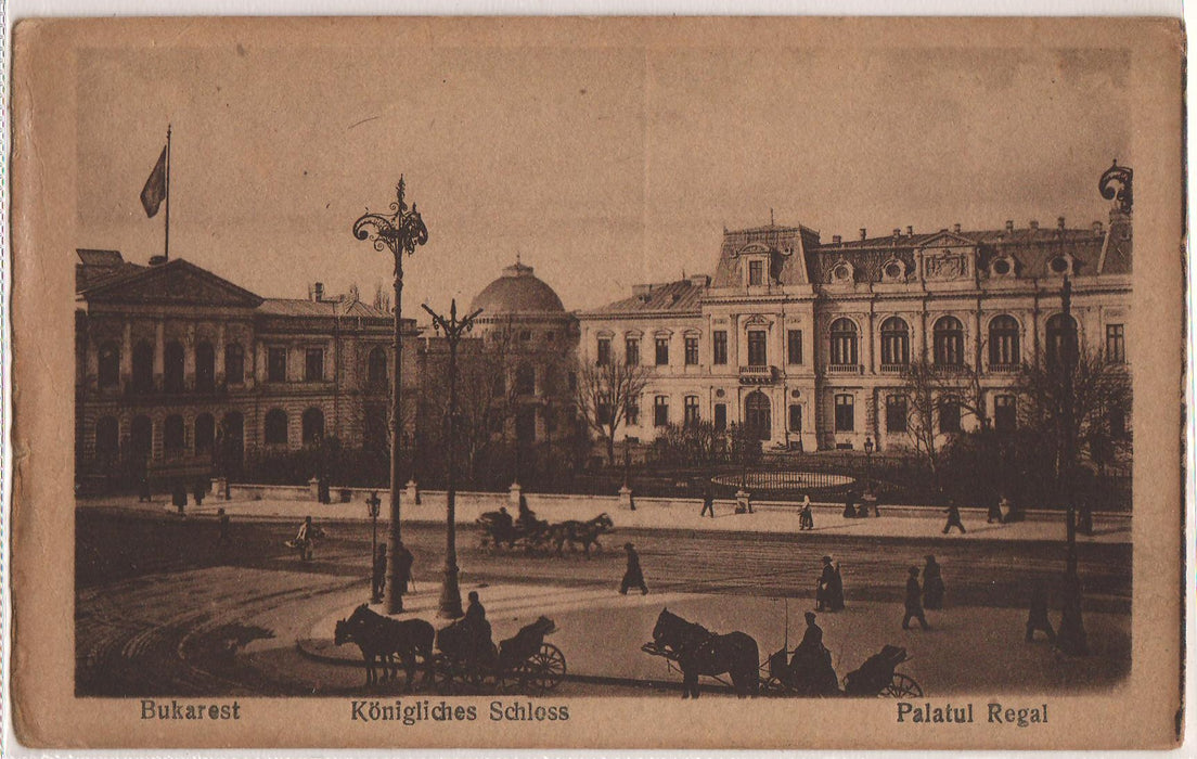 Romania Carte postala Bucuresti Palatul Regal