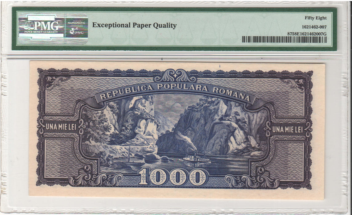 Romania Bancnota 1.000 LEI 1950 gradata