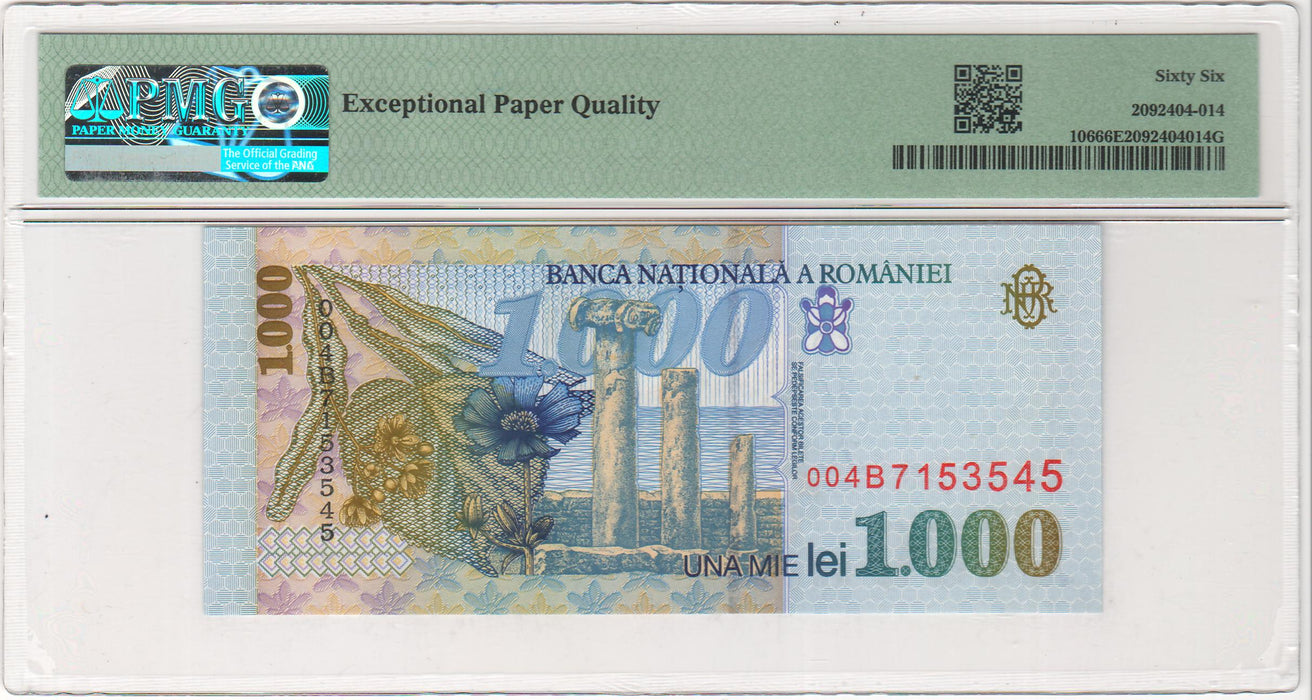 Romania Bancnota 1.000 LEI 1998 gradata