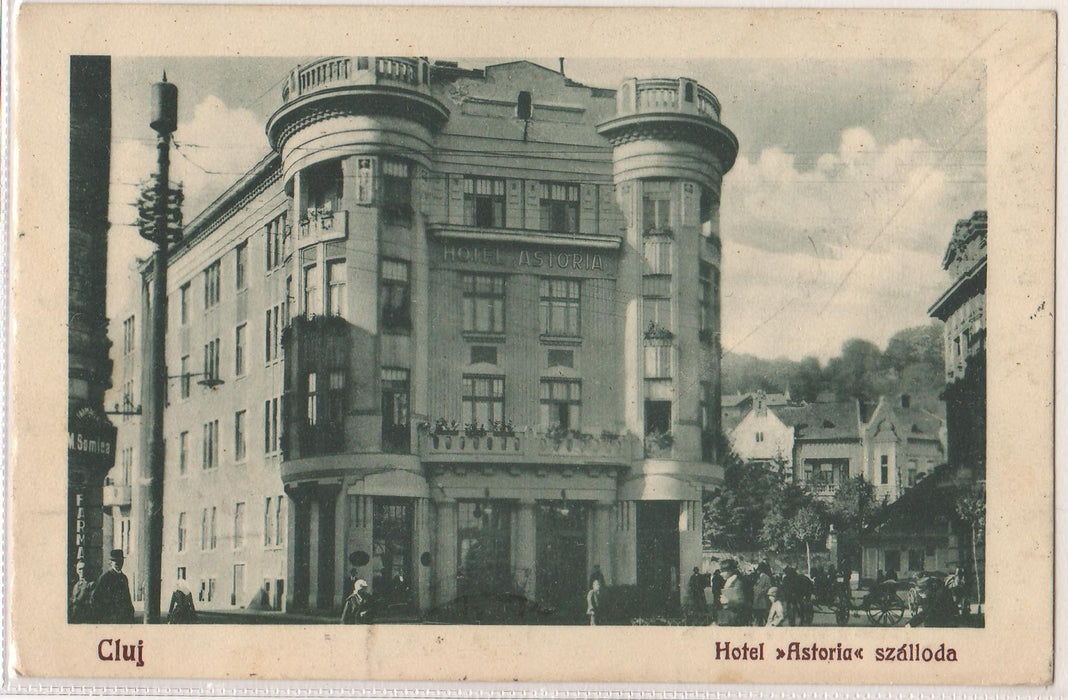 Romania 1929 Carte postala Cluj Hotel Astoria