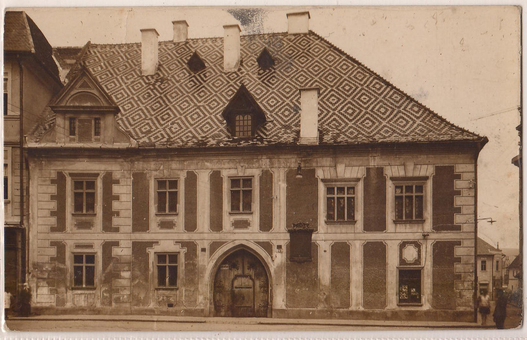 Romania 1930 Carte postala Cluj Casa Matei Corvin