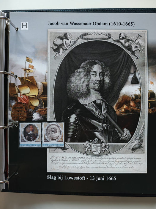 Album/Enciclopedie tematica ARTA, PICTURA, PERSONALITATI, MARINA, NAVIGATIE, VAPOARE, ISTORIE contine 78 pagini ilustrate, cu timbre in posete de plastic. SUPERB!! Albumul are coperti si caseta din piele.