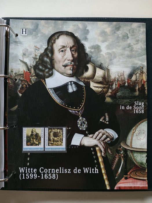 Album/Enciclopedie tematica ARTA, PICTURA, PERSONALITATI, MARINA, NAVIGATIE, VAPOARE, ISTORIE contine 78 pagini ilustrate, cu timbre in posete de plastic. SUPERB!! Albumul are coperti si caseta din piele.