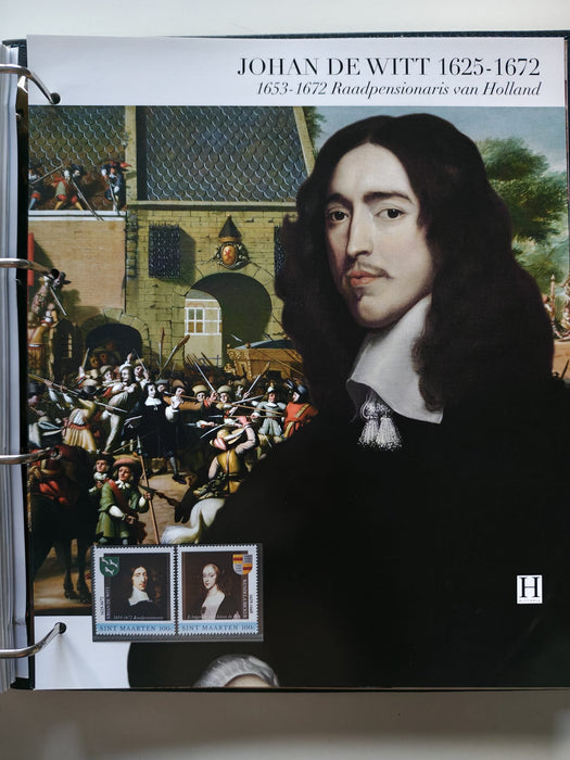 Album/Enciclopedie tematica ARTA, PICTURA, PERSONALITATI, MARINA, NAVIGATIE, VAPOARE, ISTORIE contine 78 pagini ilustrate, cu timbre in posete de plastic. SUPERB!! Albumul are coperti si caseta din piele.