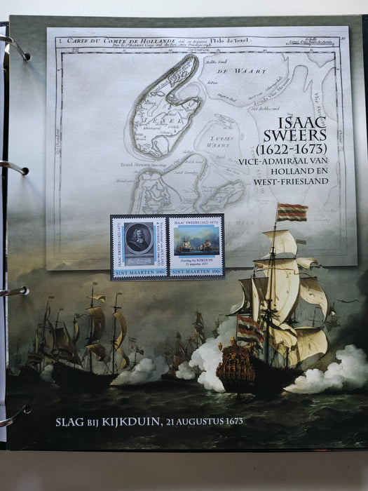 Album/Enciclopedie tematica ARTA, PICTURA, PERSONALITATI, MARINA, NAVIGATIE, VAPOARE, ISTORIE contine 78 pagini ilustrate, cu timbre in posete de plastic. SUPERB!! Albumul are coperti si caseta din piele.