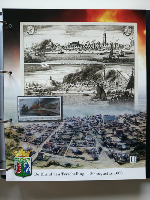 Album/Enciclopedie tematica ARTA, PICTURA, PERSONALITATI, MARINA, NAVIGATIE, VAPOARE, ISTORIE contine 78 pagini ilustrate, cu timbre in posete de plastic. SUPERB!! Albumul are coperti si caseta din piele.