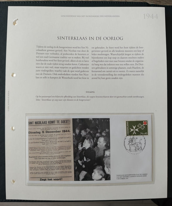 Album/Enciclopedie tematica CRUCEA ROSIE, AL II-lea RAZBOI MONDIAL (WWII), ANIVERSARI, PERSONALITATI contine in jur de 100 plicuri filatelice ilustrate in posete de plastic. Albumul are coperti si caseta din piele.