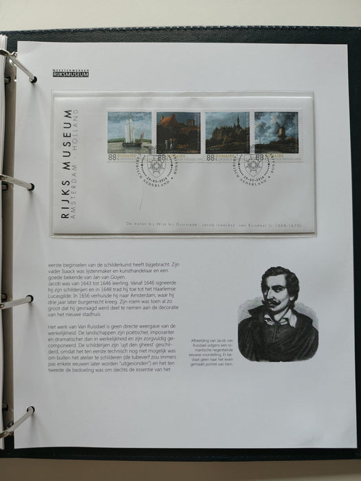 Album/Enciclopedie RIJSK MUSEUM Amsterdam, tematica PICTURA timbre si plicuri filatelice