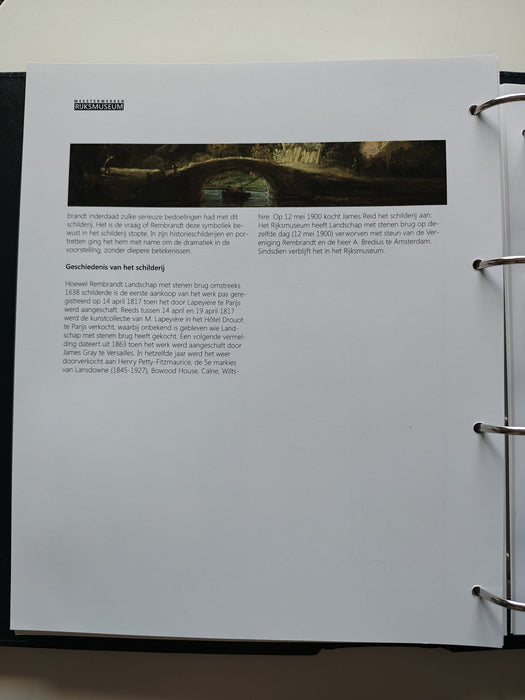 Album/Enciclopedie RIJSK MUSEUM Amsterdam, tematica PICTURA timbre si plicuri filatelice