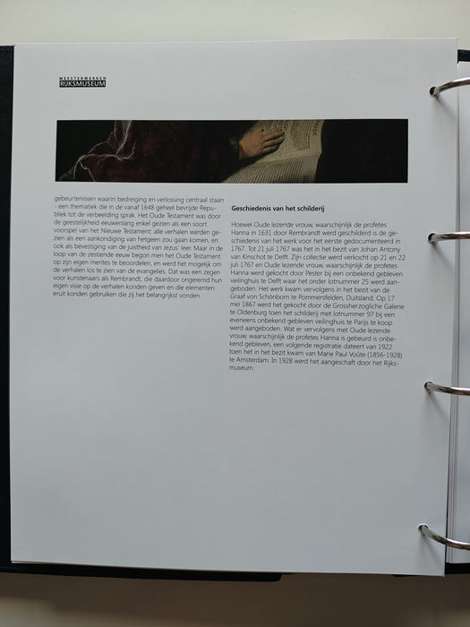 Album/Enciclopedie RIJSK MUSEUM Amsterdam, tematica PICTURA timbre si plicuri filatelice