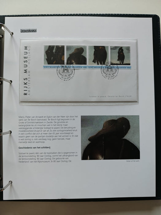 Album/Enciclopedie RIJSK MUSEUM Amsterdam, tematica PICTURA timbre si plicuri filatelice