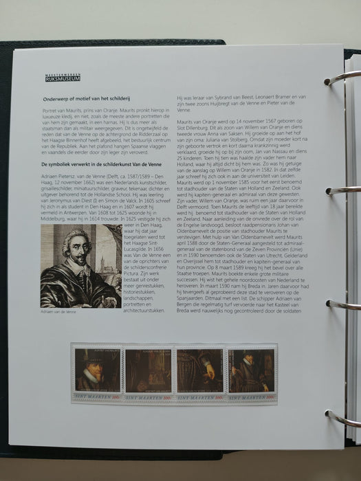 Album/Enciclopedie RIJSK MUSEUM Amsterdam, tematica PICTURA timbre si plicuri filatelice