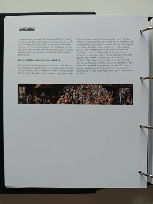 Album/Enciclopedie RIJSK MUSEUM Amsterdam, tematica PICTURA timbre si plicuri filatelice