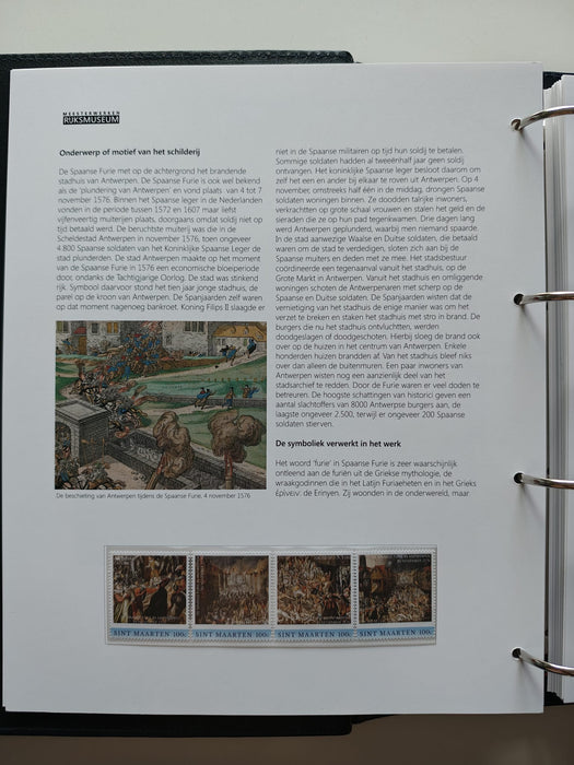 Album/Enciclopedie RIJSK MUSEUM Amsterdam, tematica PICTURA timbre si plicuri filatelice