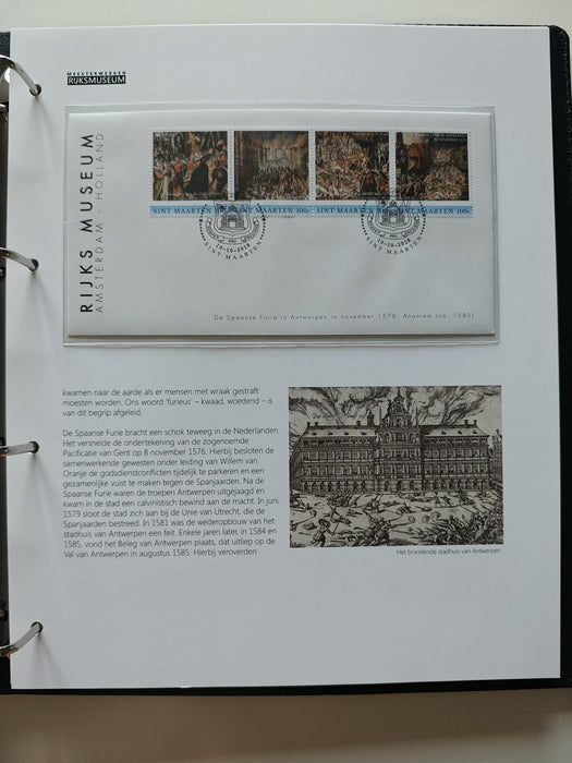 Album/Enciclopedie RIJSK MUSEUM Amsterdam, tematica PICTURA timbre si plicuri filatelice