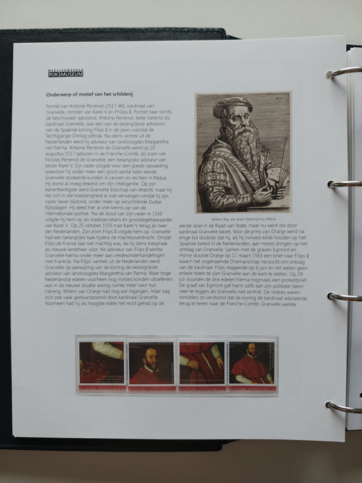 Album/Enciclopedie RIJSK MUSEUM Amsterdam, tematica PICTURA timbre si plicuri filatelice