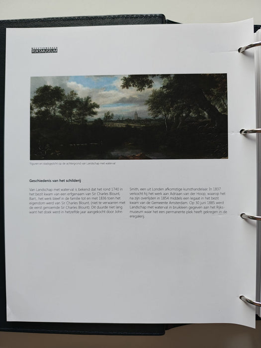 Album/Enciclopedie RIJSK MUSEUM Amsterdam, tematica PICTURA timbre si plicuri filatelice