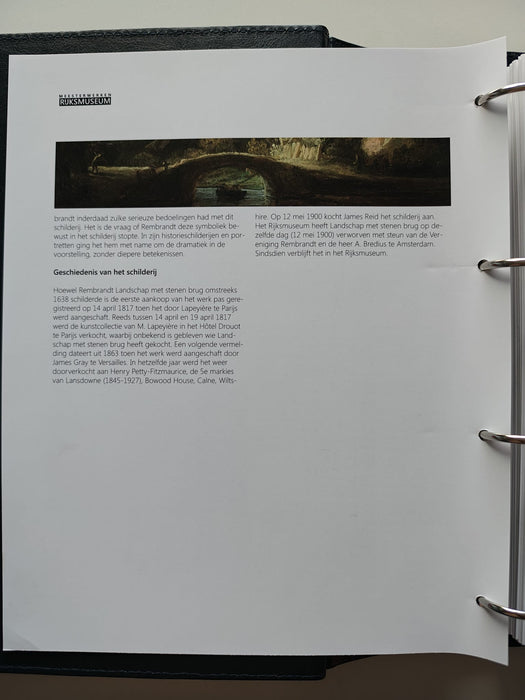 Album/Enciclopedie RIJSK MUSEUM Amsterdam, tematica PICTURA timbre si plicuri filatelice