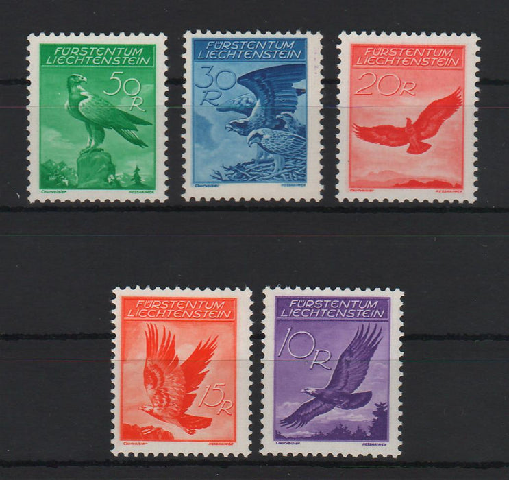 Liechtenstein 1934/35 Definitive Stamps: Eagle Mi. 280 Eur