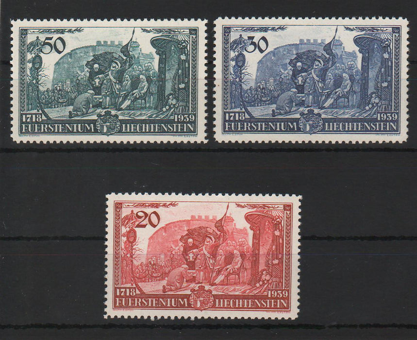 Liechtenstein 1939 Tribute to Prince Franz Josef II Mi. 17 Eur