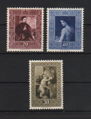 Liechtenstein 1952 Paintings from the Royal Gallery, Vaduz (III) Mi. 130 Eur