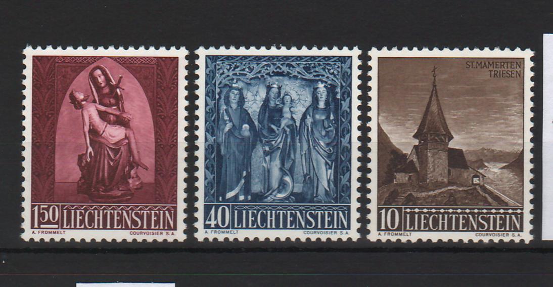 Liechtenstein 1957 Christmas Mi. 25 Eur
