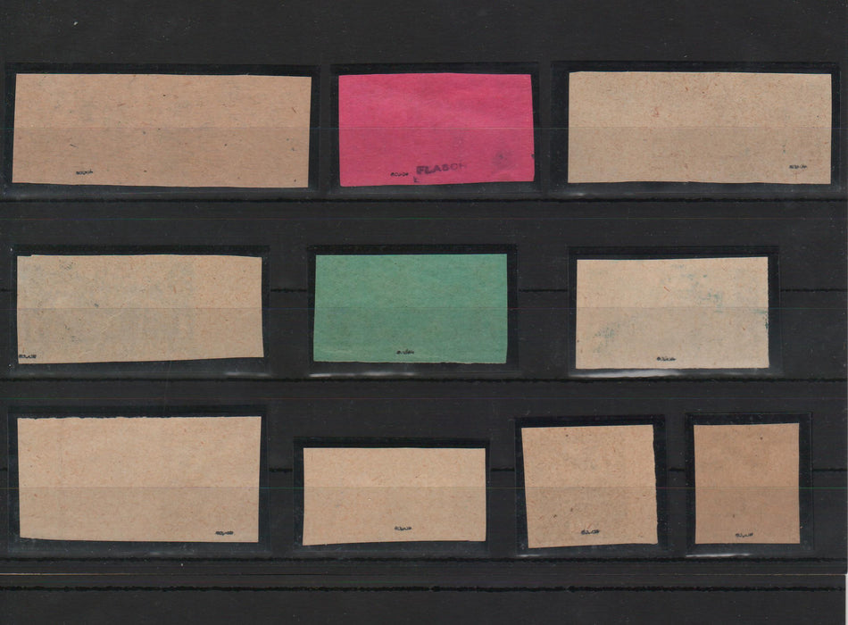 Romania 1920 Emisiunea Debrecen II Lot 22 ESEURI poanson Bodor