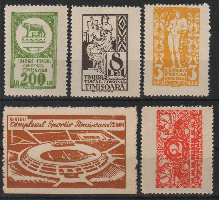 Romania Timbre fiscale locale Timisoara