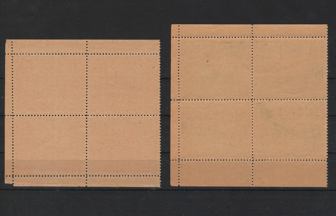 Romania 1924 HOHE RINNE - Jubileul Paltinis bloc x4 margine