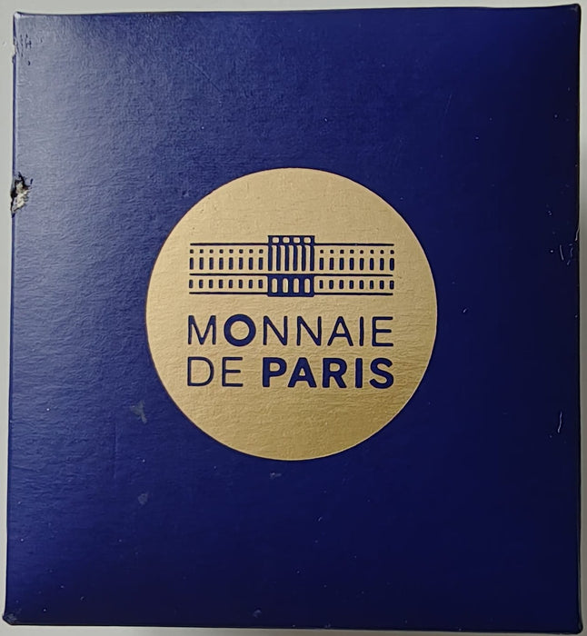 Franta 2018 Moneda comemorativa 2 EUR 100 de ani de la sfarsitul primului razboi mondial Le Bleuet de France tiraj 10000