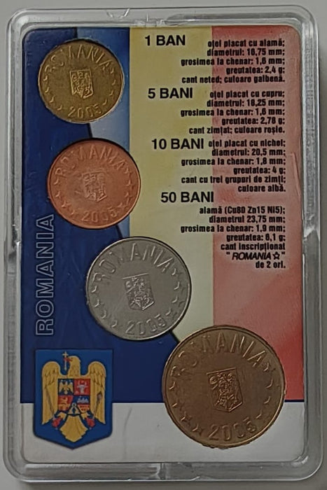 Romania Monede BNR Emisiunea 1 iulie 2005