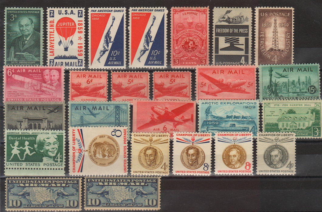 Lot timbre SUA