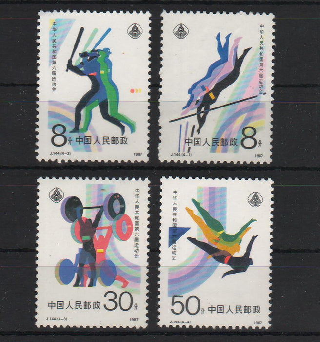 China People's Republic 1987 6th National Games