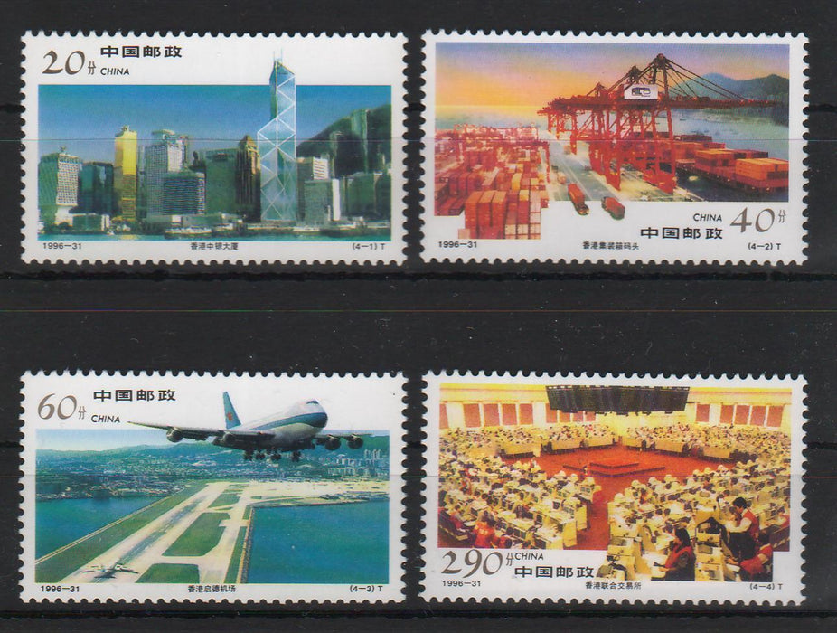 China People's Republic 1996 Economic Growth in Hong Kong