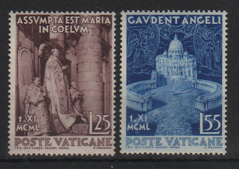 Vatican 1951 Proclamation of the Dogma of the Assumption of Mary