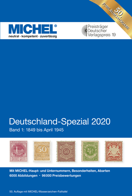 Catalog MICHEL Germania Special 2020 Banda 1 (6001-1-2020) in Stamps Mall