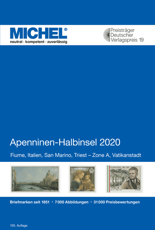 Catalog MICHEL Alpenninen-Halbinsel 2020 (E5) (6083-1-2020) in Stamps Mall