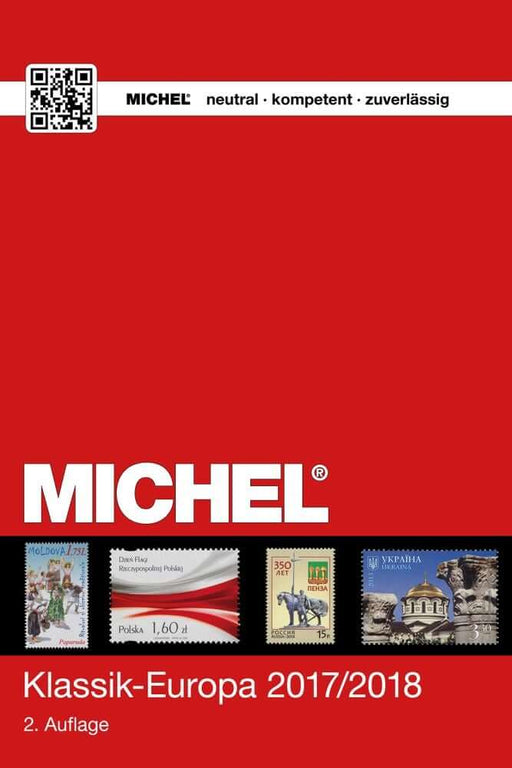Catalog MICHEL Clasic Europa (6102-2017) in Stamps Mall