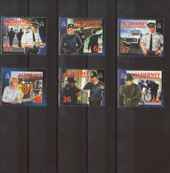 Alderney 2003 Police  cv. 9.10$ (TIP A)