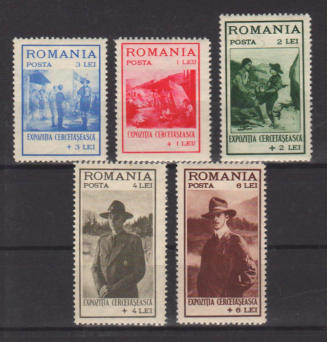 Romania 1931 Expozitia cercetaseasca (TIP C)