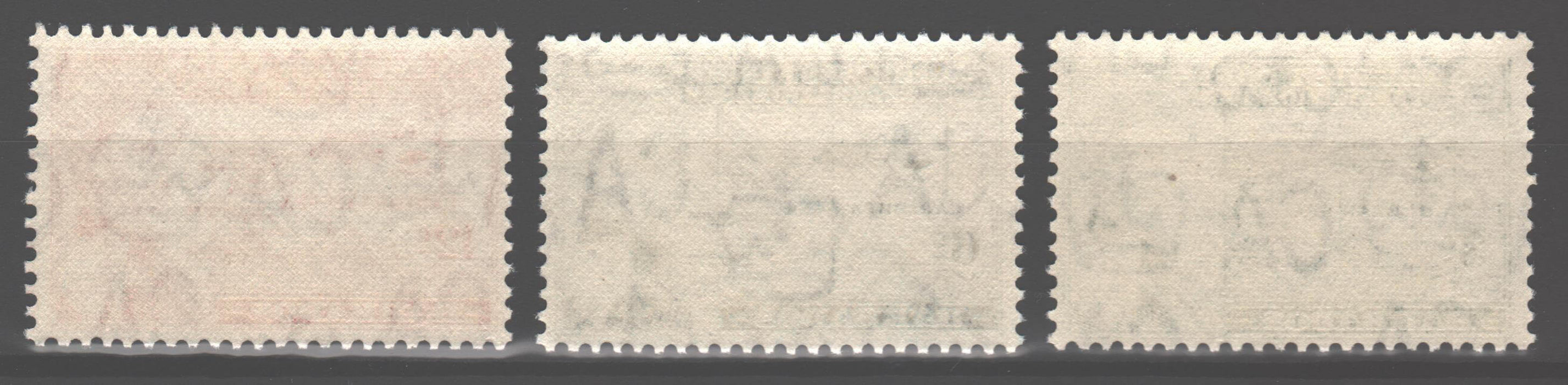 Barbados 1958 West Indies Issue Scott #248-250 c.v. 1.70$ - (TIP A) in Stamps Mall