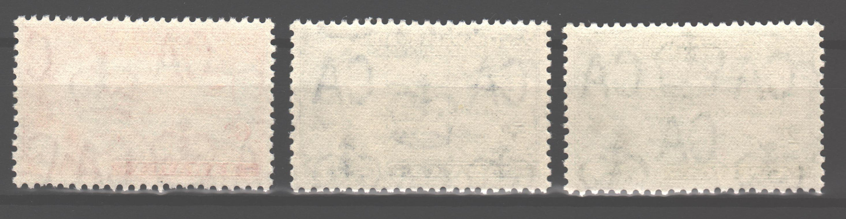 Jamaica 1958 West Indies Issue Scott #175-177 c.v. 3.10$ - (TIP A) in Stamps Mall