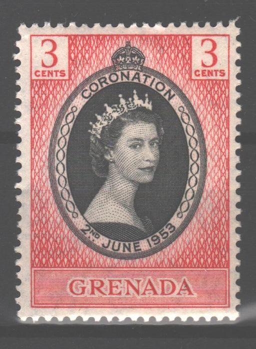 Grenada 1953 Coronation Issue Type Scott #170 c.v. 0.30$ - (TIP A) in Stamps Mall