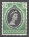 Cayman Islands 1953 Coronation Issue Scott #150 c.v. 0.40$ - (TIP A) in Stamps Mall