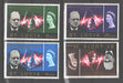 St. Lucia 1966 Churchill Memorial Issue Scott #201-204 c.v. 1.50$ - (TIP A)-Stamps Mall
