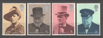 Marea Britanie 1974 Churchill Centenary of Birth Type Scott #728-731 c.v. 1.20$ - (TIP A) in Stamps Mall